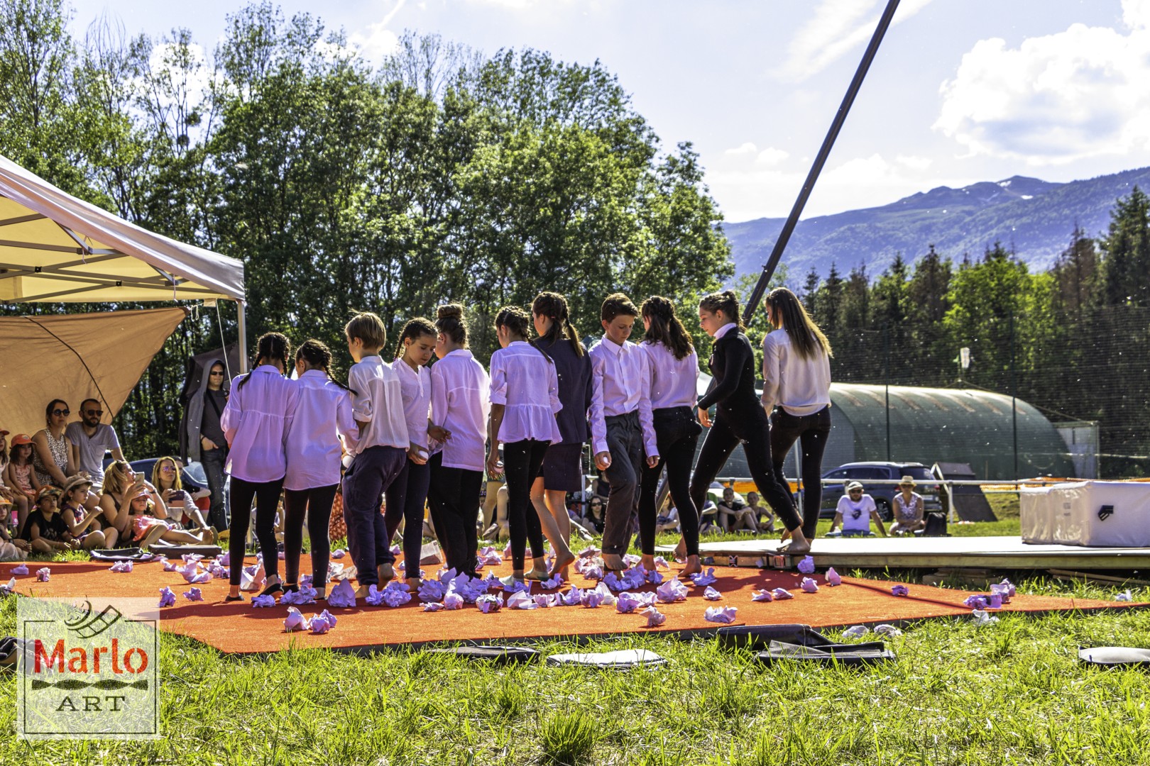 Festival Cirqualide, Sergy (France), juin 2019